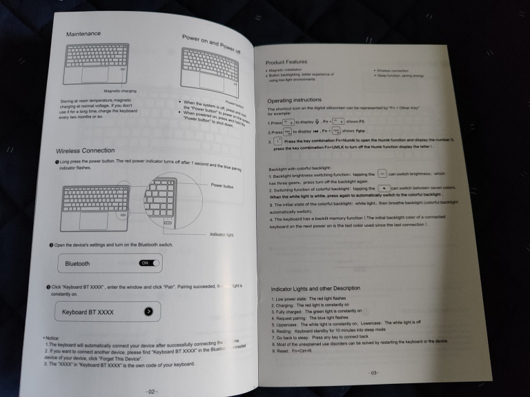Ninkear T40 2 az 1-ben tablet teszt 14