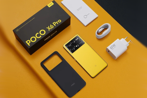 POCO X6 Pro: erős hardver, kedvező ár (kintről véve)