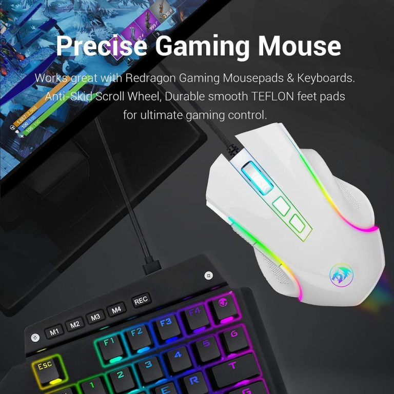 Kattintásra éhes Redragon gamer egerek a kuponos porondon 22