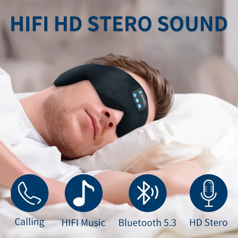 Bluetooth-os szemmaszk: takaró a szemnek, zene a léleknek 5