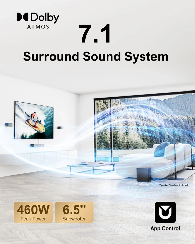 Az Ultimea Poseidon D80 soundbar mellé kötelező a popcorn 6