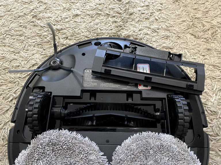Ultenic MC1 önürítős robotporszívó teszt 19