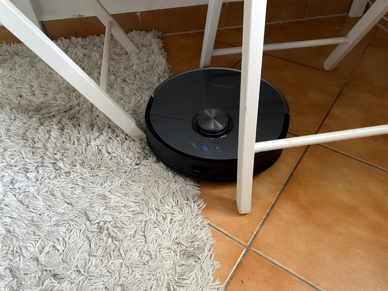Ultenic MC1 önürítős robotporszívó teszt 72