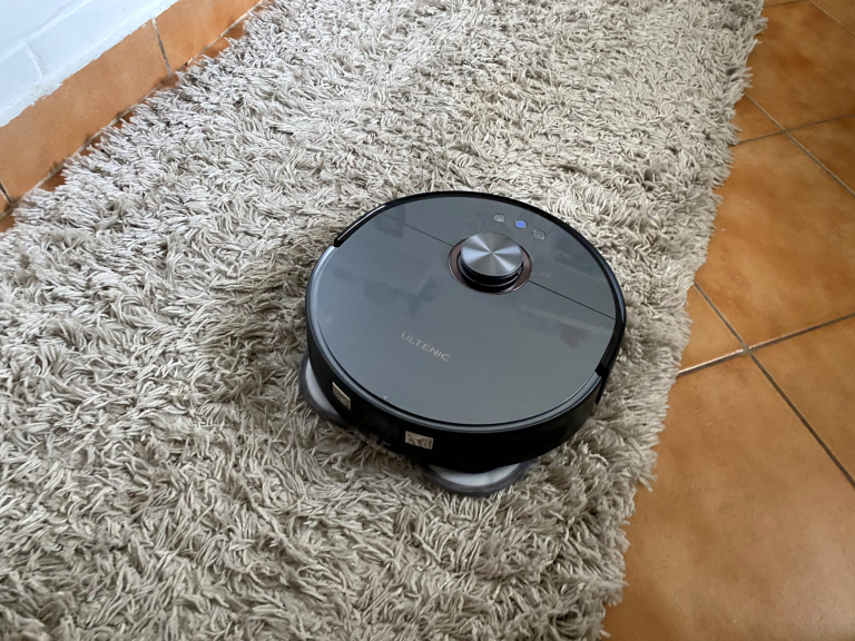 Ultenic MC1 önürítős robotporszívó teszt 73