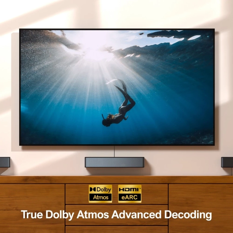 Hangtenger otthonra: Ultimea Poseidon D60 soundbar 2