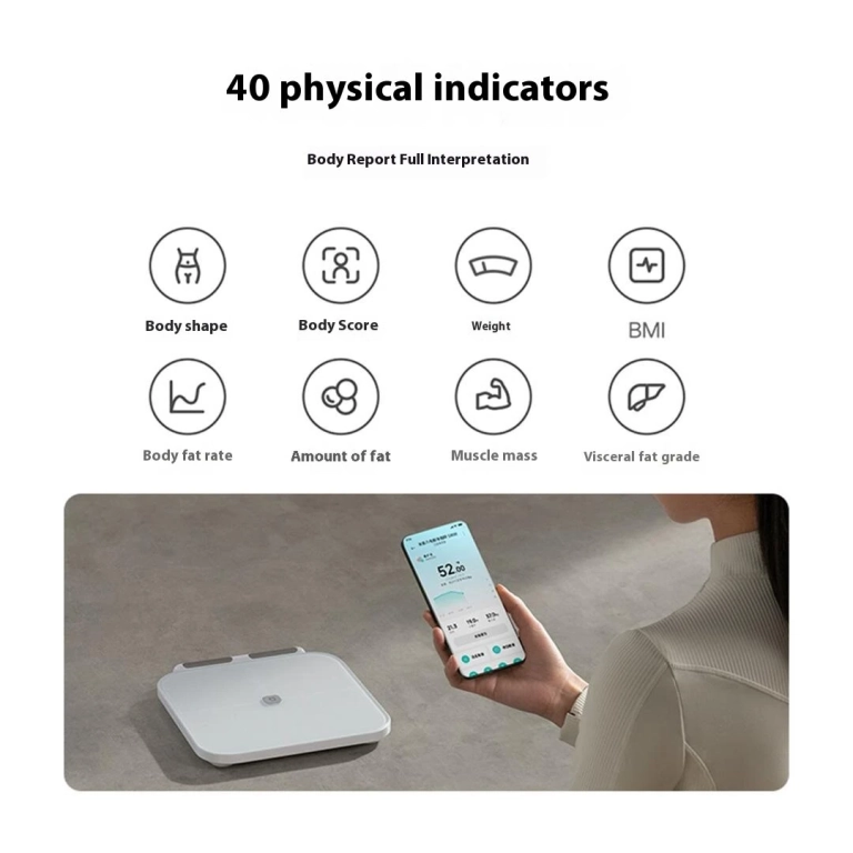 40 testadat egy helyen a XIAOMI Mijia S800 okosmérleggel 5