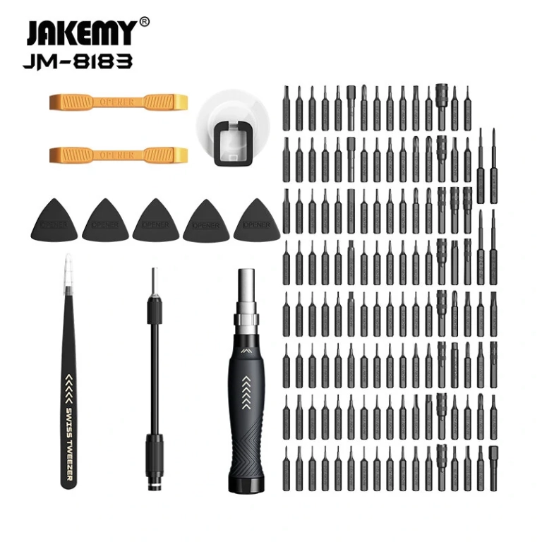 Igazi csodafegyver a Jakemy 145 db-os csavarhúzó szett 4