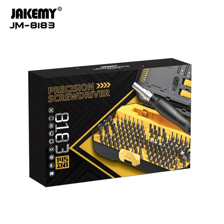 Igazi csodafegyver a Jakemy 145 db-os csavarhúzó szett 3