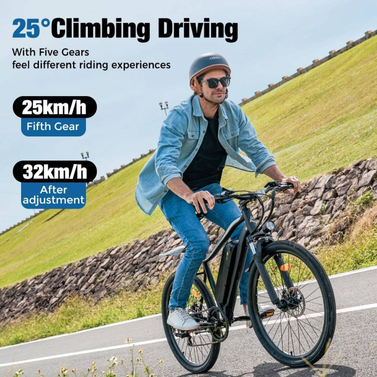 Erős, stílusos és meglepően olcsó az iScooter EB3 e-bike 5