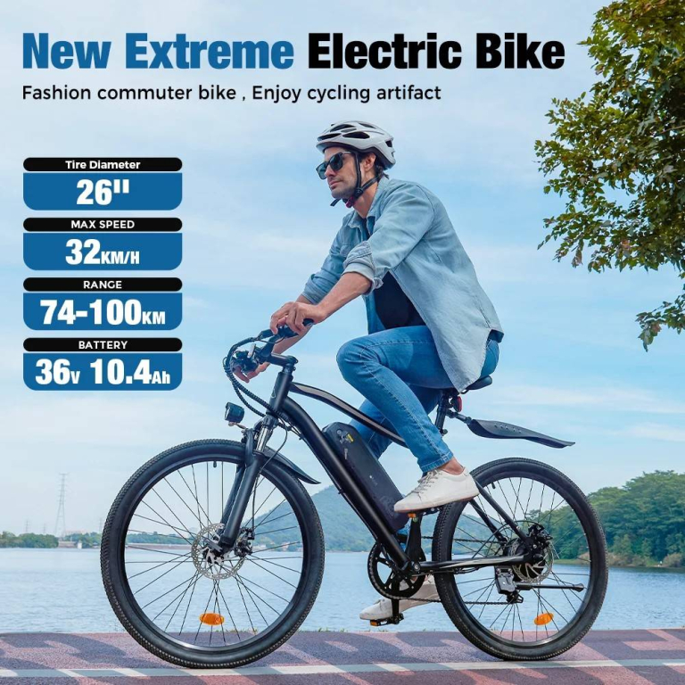 Erős, stílusos és meglepően olcsó az iScooter EB3 e-bike 6