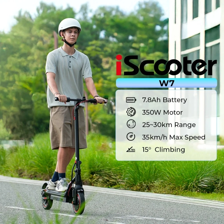 iScooter W7: Egy roller, ami tényleg bírja a mindennapokat 3