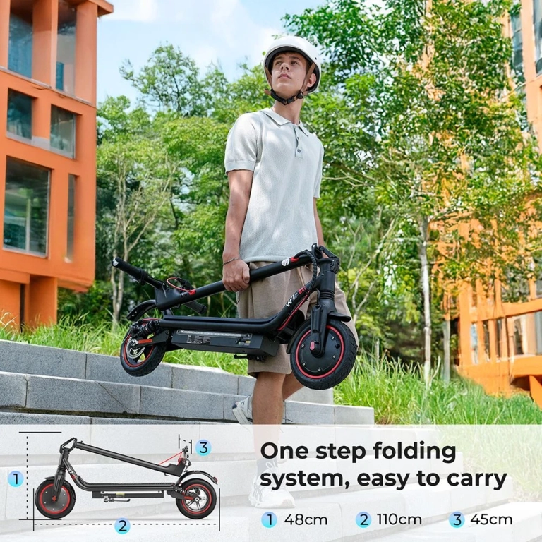 iScooter W7: Egy roller, ami tényleg bírja a mindennapokat 7