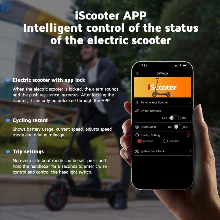 iScooter i10 e-roller – Két keréken, sok wattal, kuponnal 15