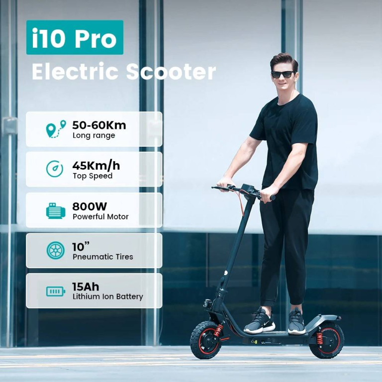 iScooter i10 Pro roller – Ha nem akarsz busz után futni 6