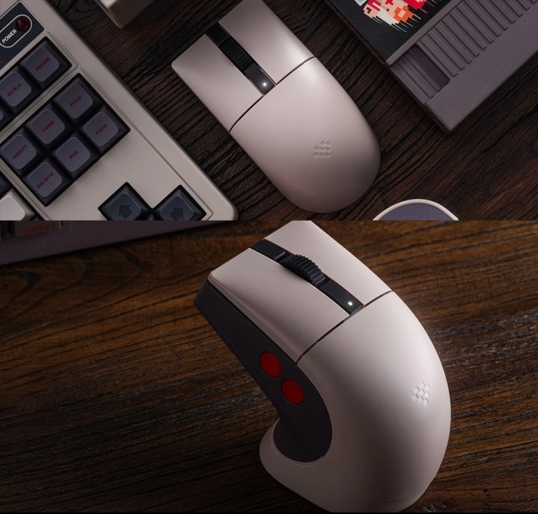 8BitDo Retro R8 egér– A múlt dizájnja, a jövő ereje 8