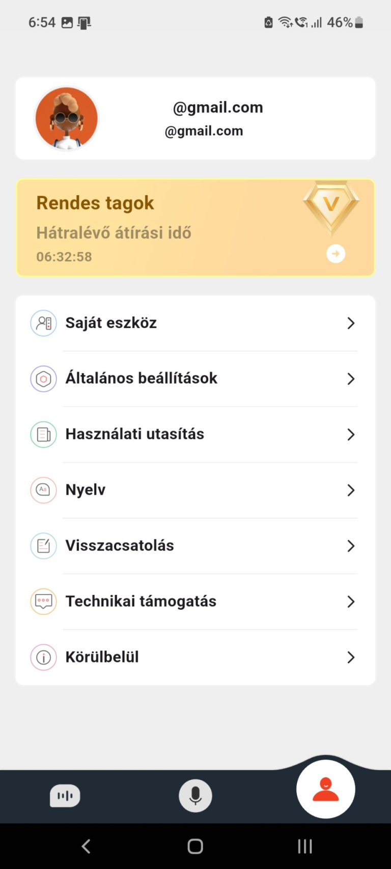 NOTE A3 AI hangrögzítő teszt 7