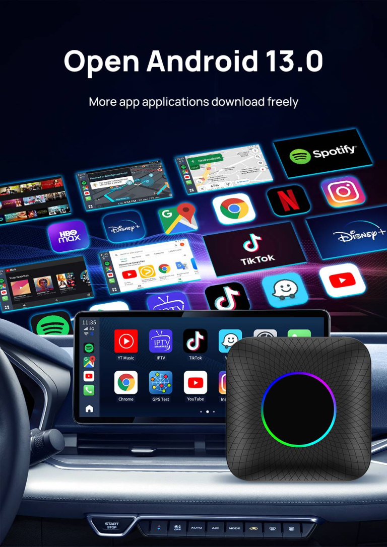 CarPlay és Android Auto vezeték nélkül, villámgyorsan 10
