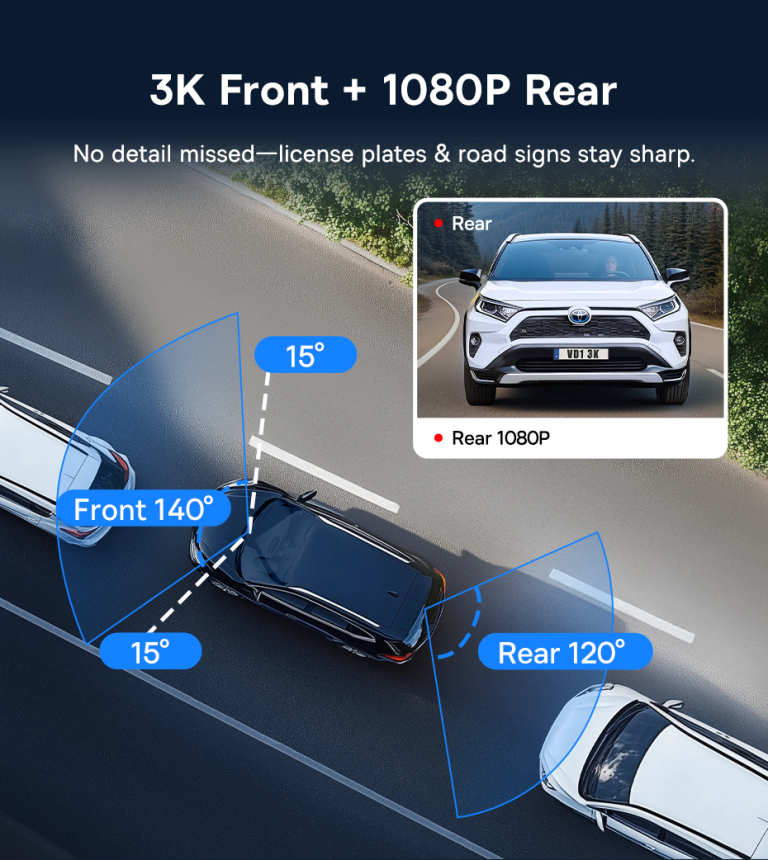 Baseus VD1 Dash Cam: kettő kamera, nulla para az utakon 2