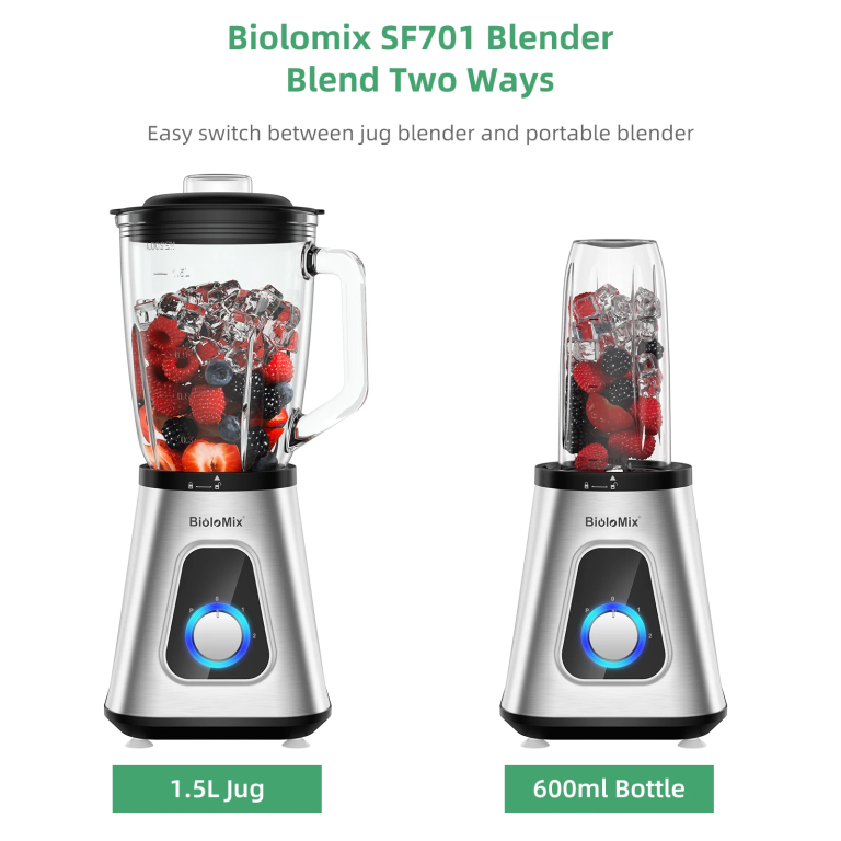 Gyümölcsre fel! Nyári hiánypótló: BioloMix SF701 turmixgép 7