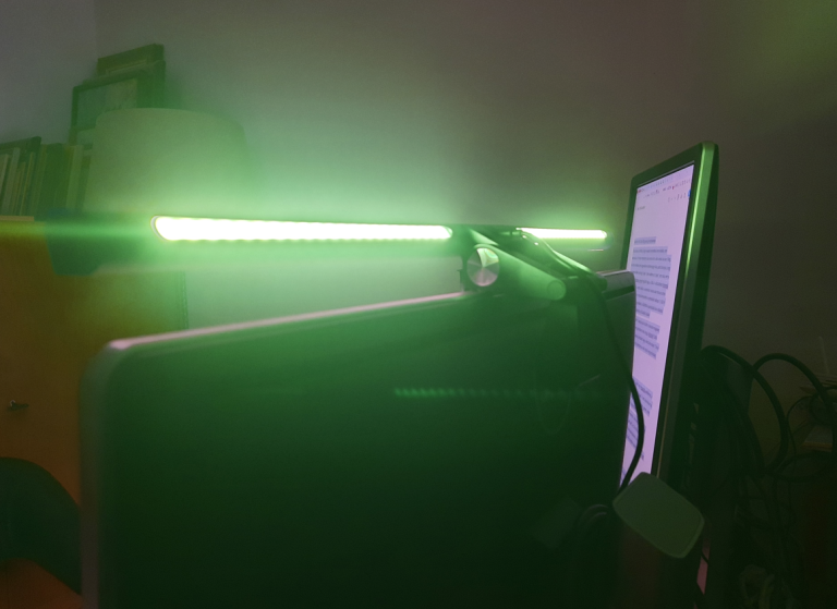 BlitzWolf BW-CML6 monitorlámpa teszt 8
