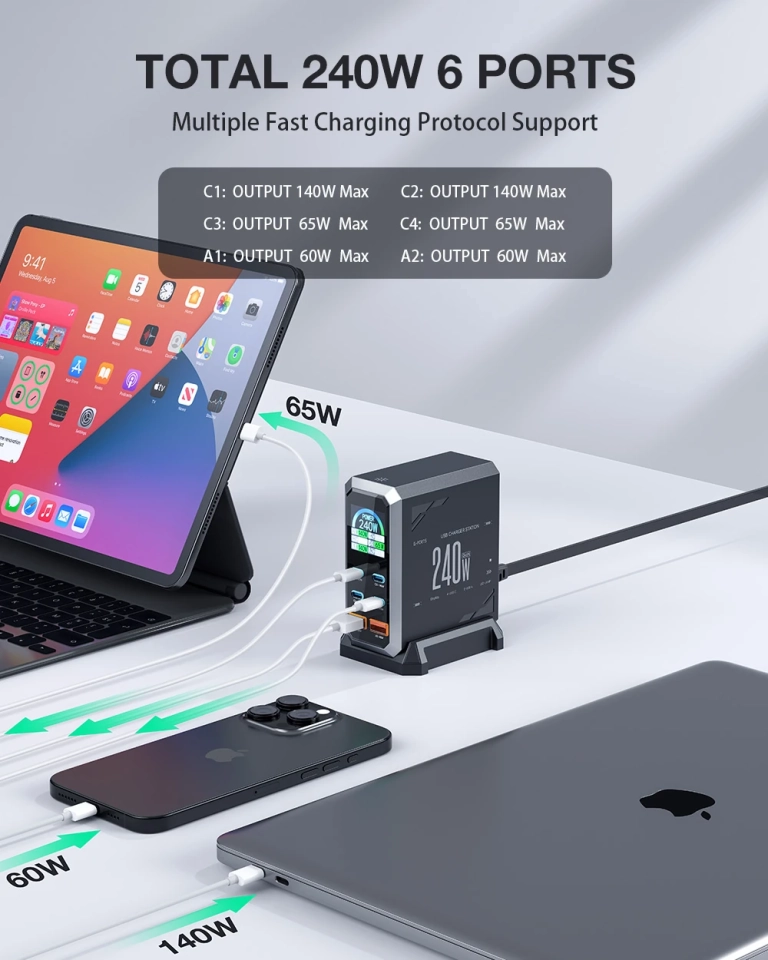 Egy töltő mind felett – ez a BlitzWolf BW-S31 9