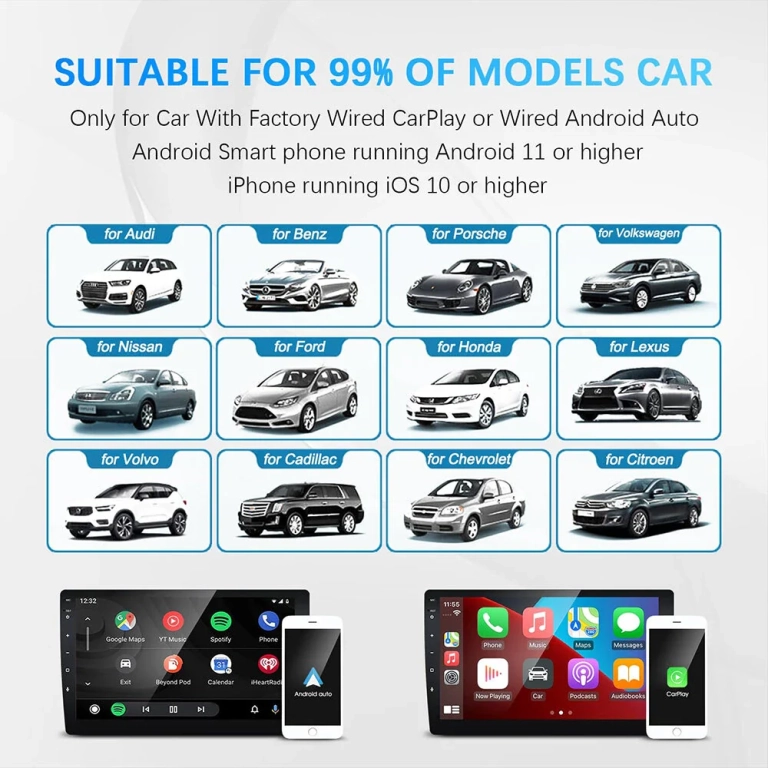 CP009: CarPlay és Android Auto, kábelek nélkül 10