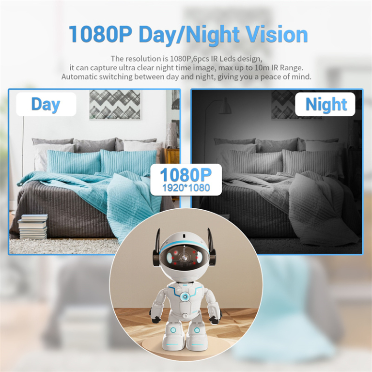 A Pixartól elszökött biztonsági robot: ESCAM PT205 kamera 5