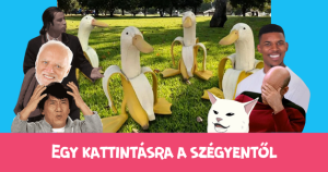 Egy kattintásra a szégyentől: támad a banánkacsa