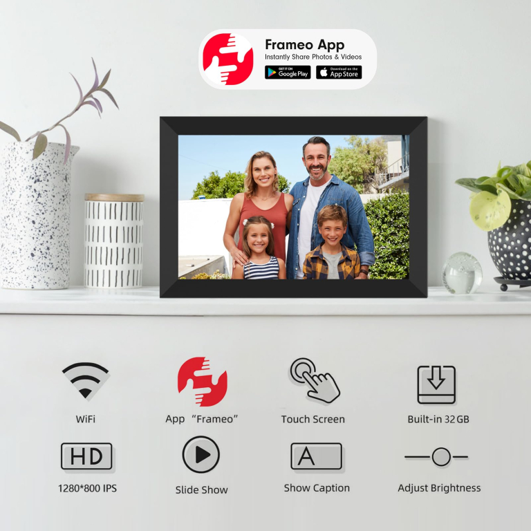 Digitális örömfal: Frameo képkeret 7