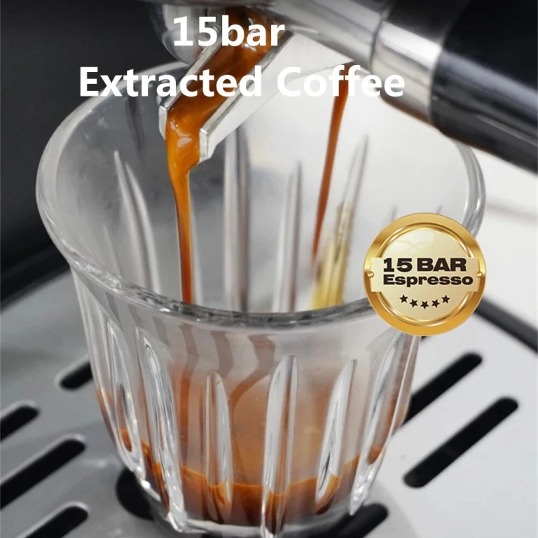 HiBREW H5A eszpresszógép: kávé, ahogy a nagyok csinálják 9