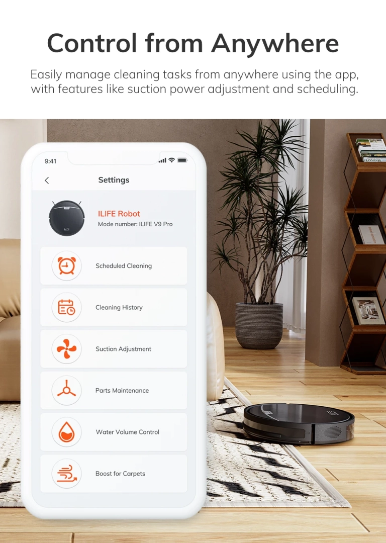 Az ILIFE V9 Pro a robot, ami jobban utálja a port nálad 9