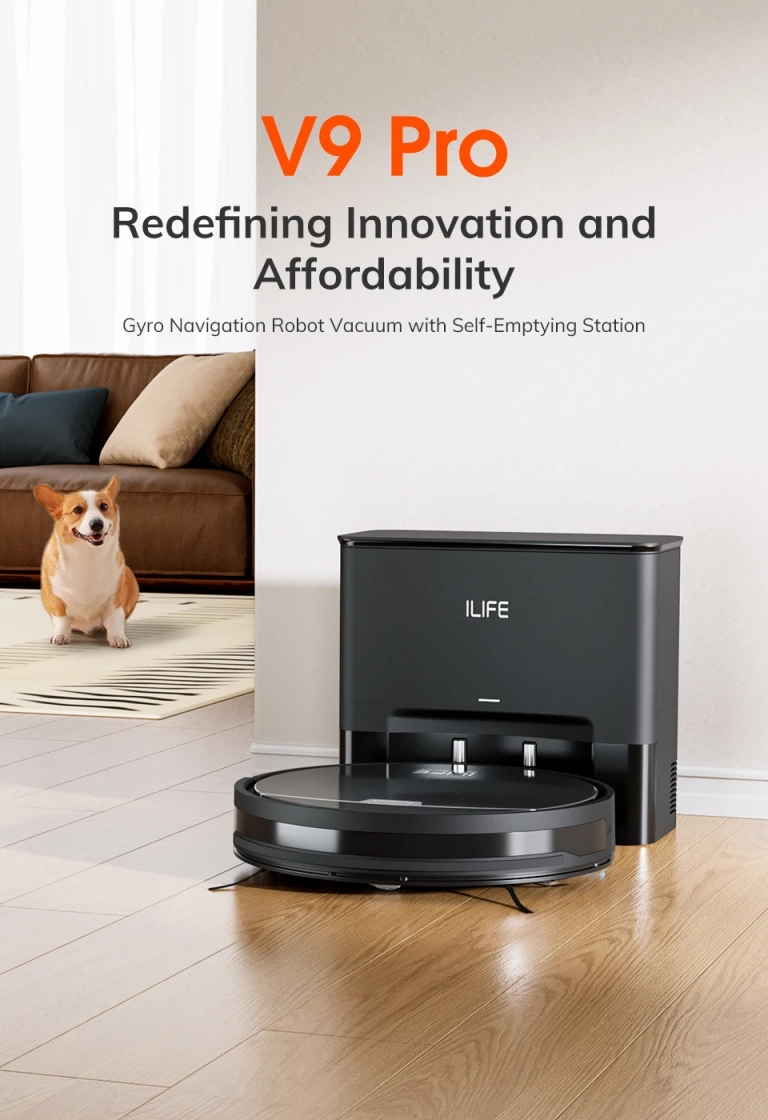 Az ILIFE V9 Pro a robot, ami jobban utálja a port nálad 8
