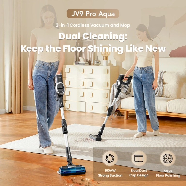 Jimmy JV9 Pro Aqua: políroz, szív, hajol helyetted 2