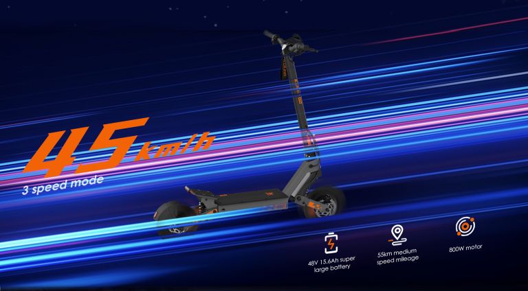 KuKirin G2 (2025) elektromos roller teszt 5