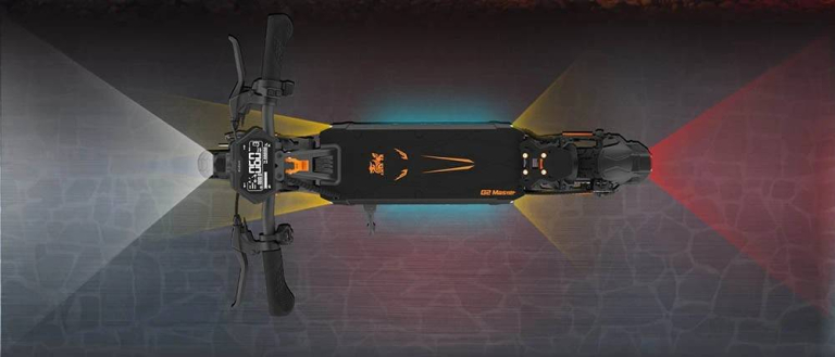 KuKirin G2 Master: brutál e-roller komoly arcoknak 18