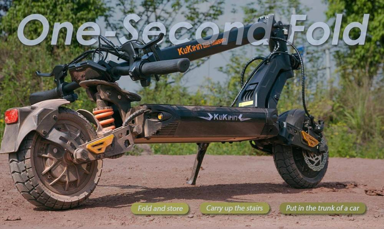KuKirin G2 Master: brutál e-roller komoly arcoknak 13
