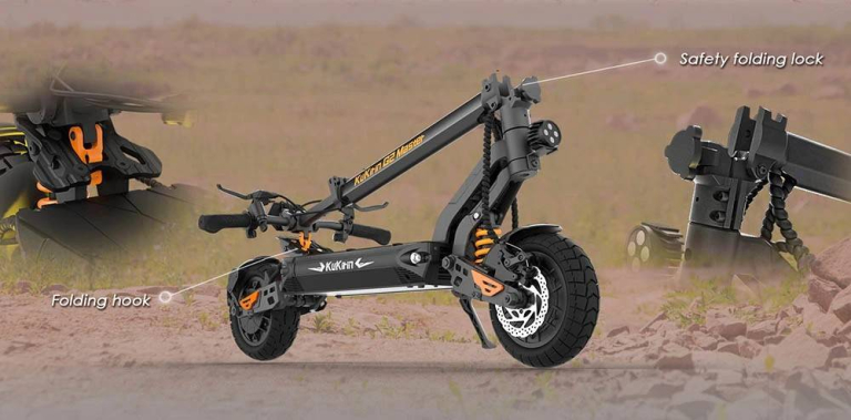 KuKirin G2 Master: brutál e-roller komoly arcoknak 12