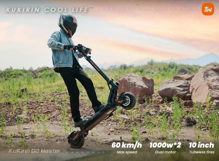 KuKirin G2 Master: brutál e-roller komoly arcoknak 26