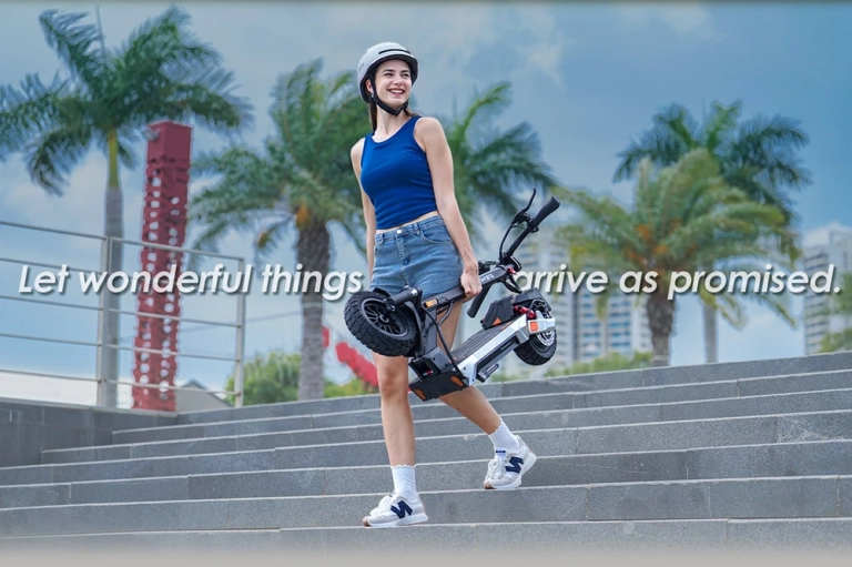 KuKirin M4 Max e-scooter: 800 watts, 45 km/h, and you 5
