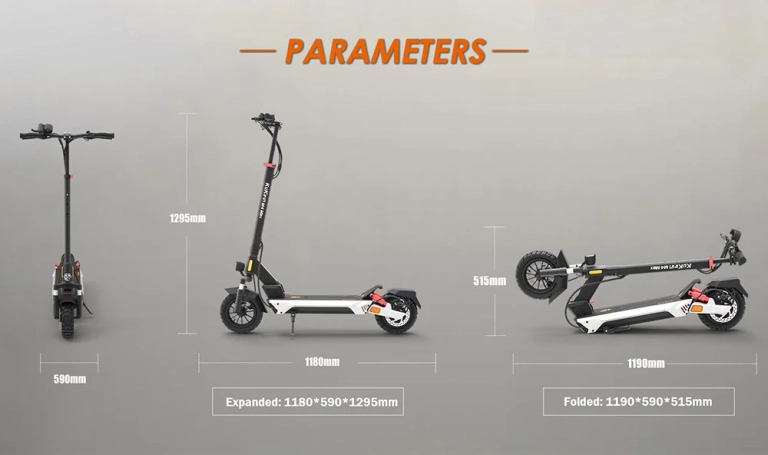 KuKirin M4 Max e-scooter: 800 watts, 45 km/h, and you 14