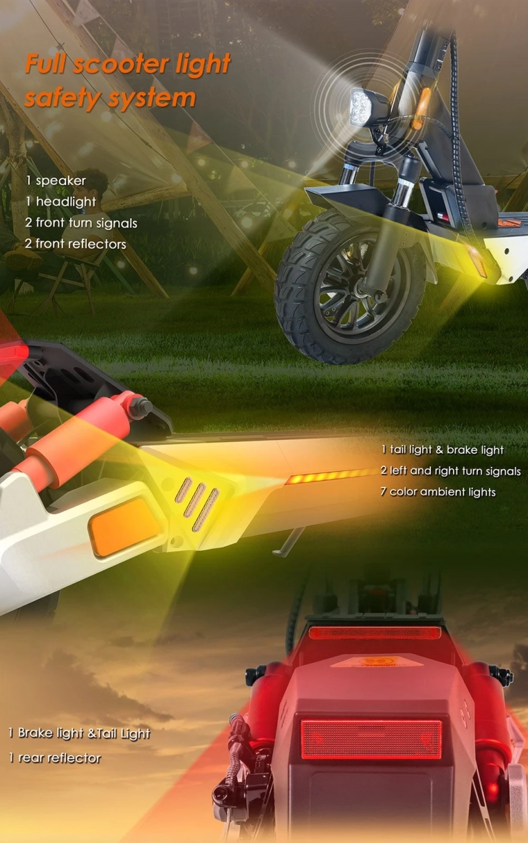 KuKirin M4 Max e-scooter: 800 watts, 45 km/h, and you 8