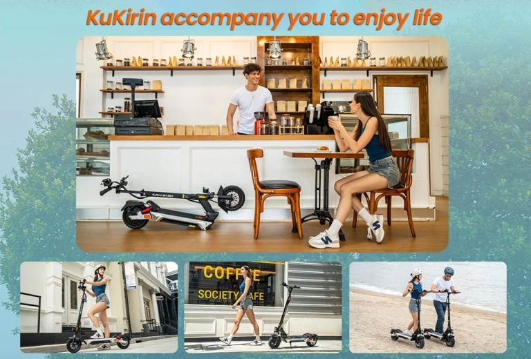 KuKirin M4 Max e-scooter: 800 watts, 45 km/h, and you 15