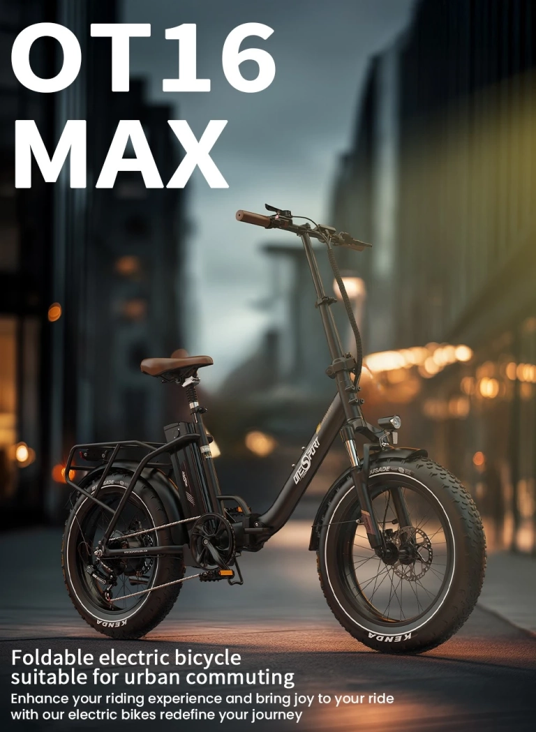 ONESPORT OT16 Max: fatbike feeling összehajtható vázzal 3