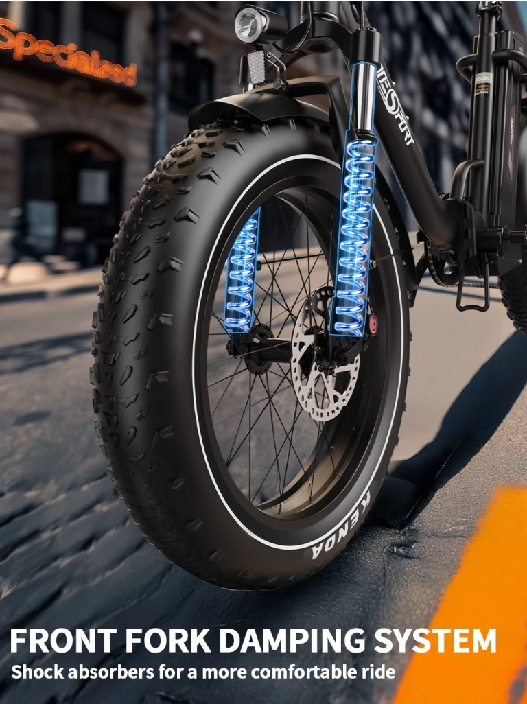 ONESPORT OT16 Max: fatbike feeling összehajtható vázzal 15