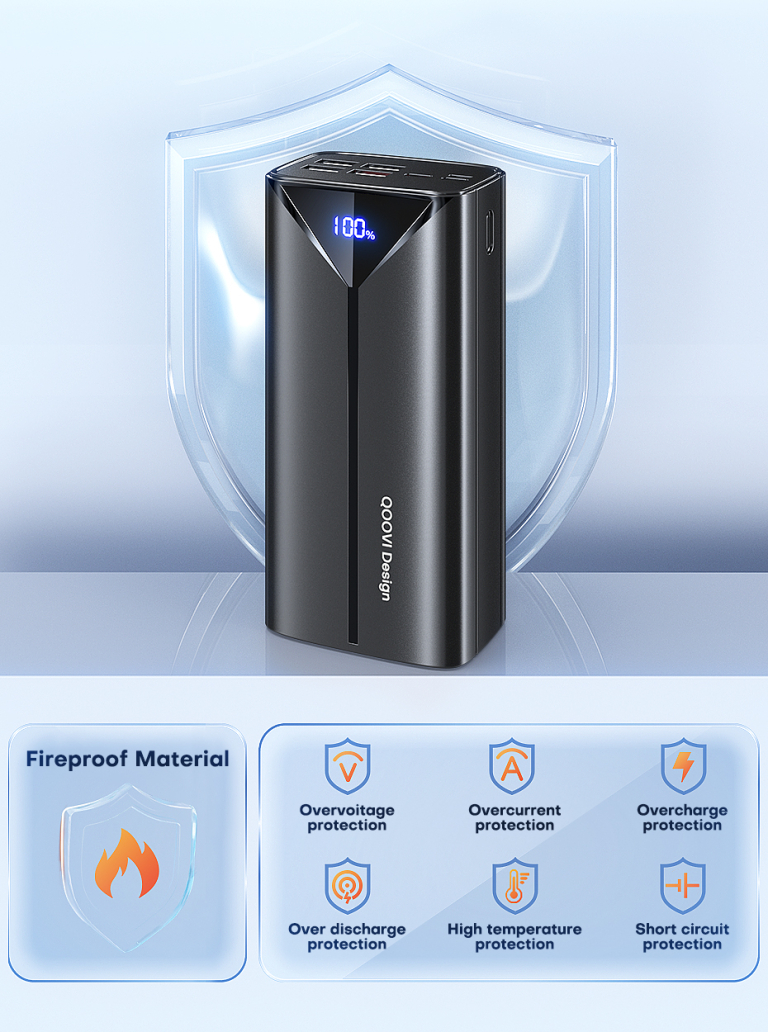 30 000 mAh színtiszta energia: QOOVI power bank 2