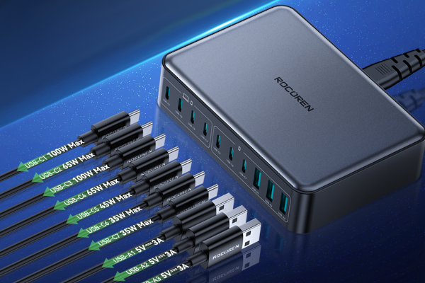 A Rocoren 480 W-os töltőállomás tölt, mint állat 1