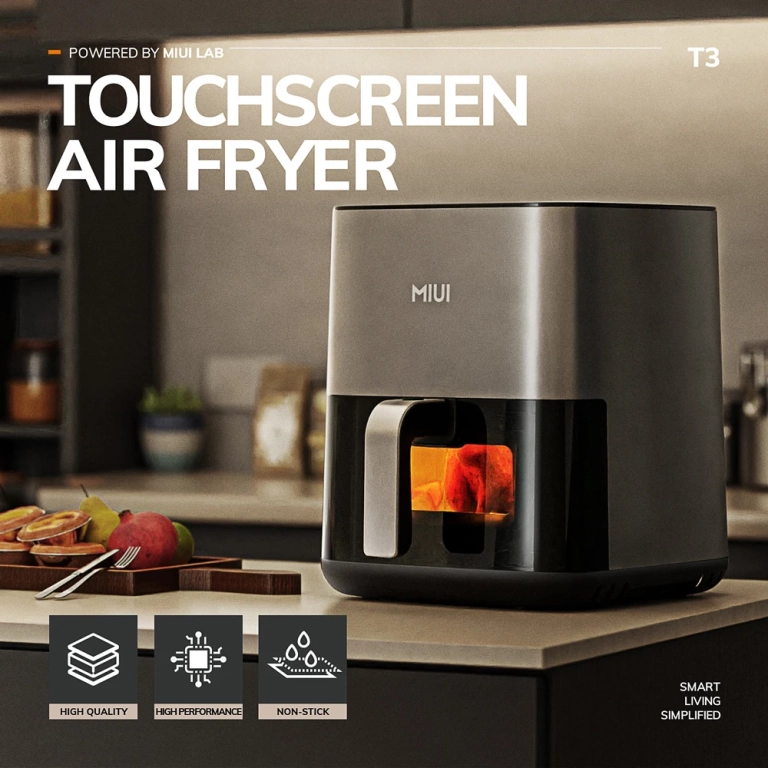 5 liter boldogság a konyhádban – MIUI air fryer 10