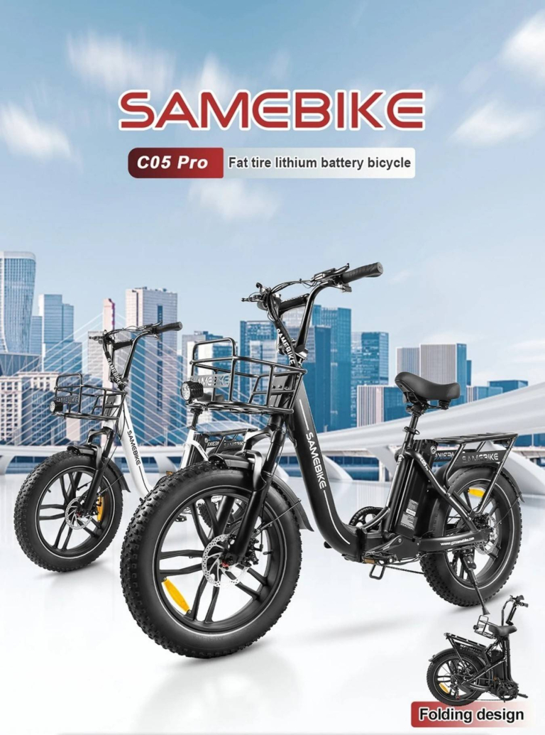 SAMEBIKE C05 Pro – Ülj rá és gurulj ki a világból simán 7