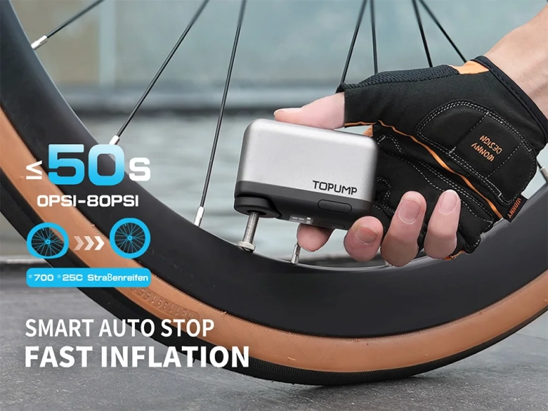 Nyomás alatt? Bízd rá! – TOPUMP TB2 Pro mini pumpa 8