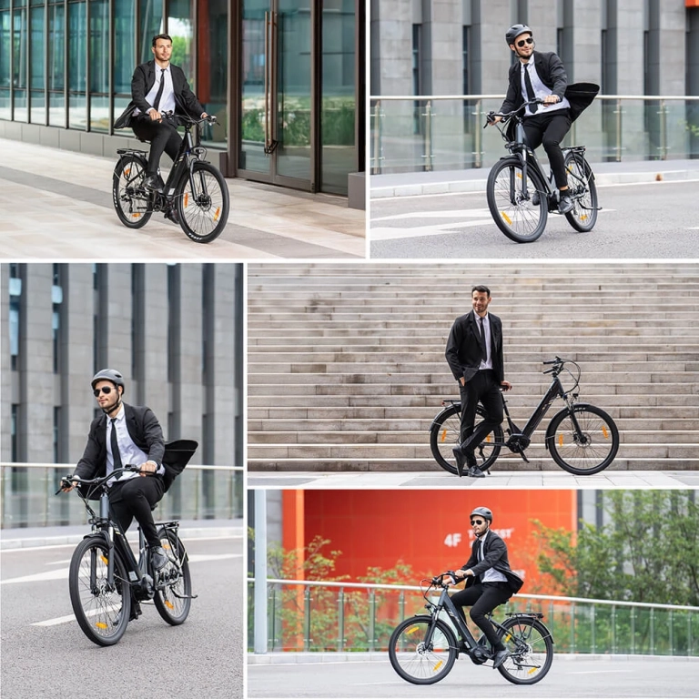 Touroll Urbano 3: új középmotoros e-bike ajándék sisakkal 17